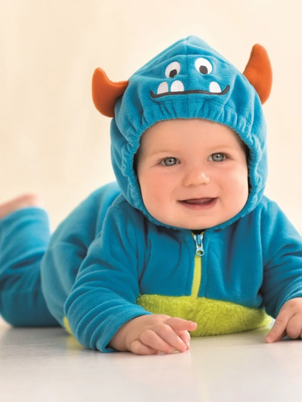 Carter’s Halloween Costume Baby Boy Monster Blue size 24 months